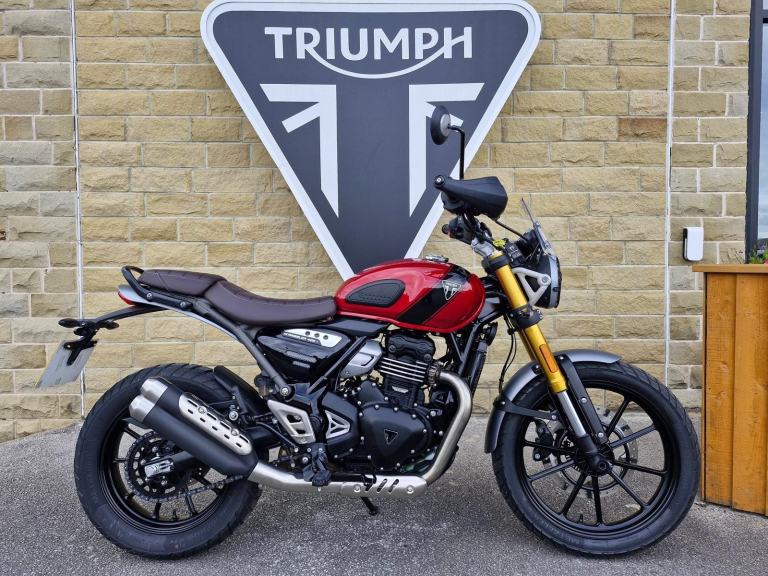 2024 TRIUMPH SCRAMBLER 400 X - One owner from new - Low mileage