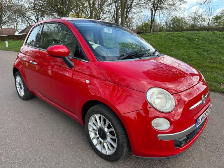 2009 Fiat 500 1.2 Lounge 2dr [Start Stop] CONVERTIBLE Petrol Manual