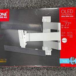 ONE FOR ALL Ultra Slim WM6453 Full Motion 32-77" OLED TV Bracket BNIB