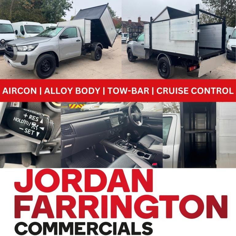 2022 TOYOTA HILUX 2.4 D-4D 4WD SINGLE CAB ARB CHIPPER TIPPER TOOLPO * AIR-CON *