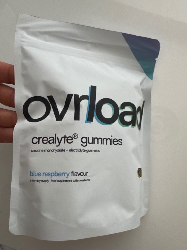 Ovrlod Crealyte Gummies - Blue Raspberry, Unopened