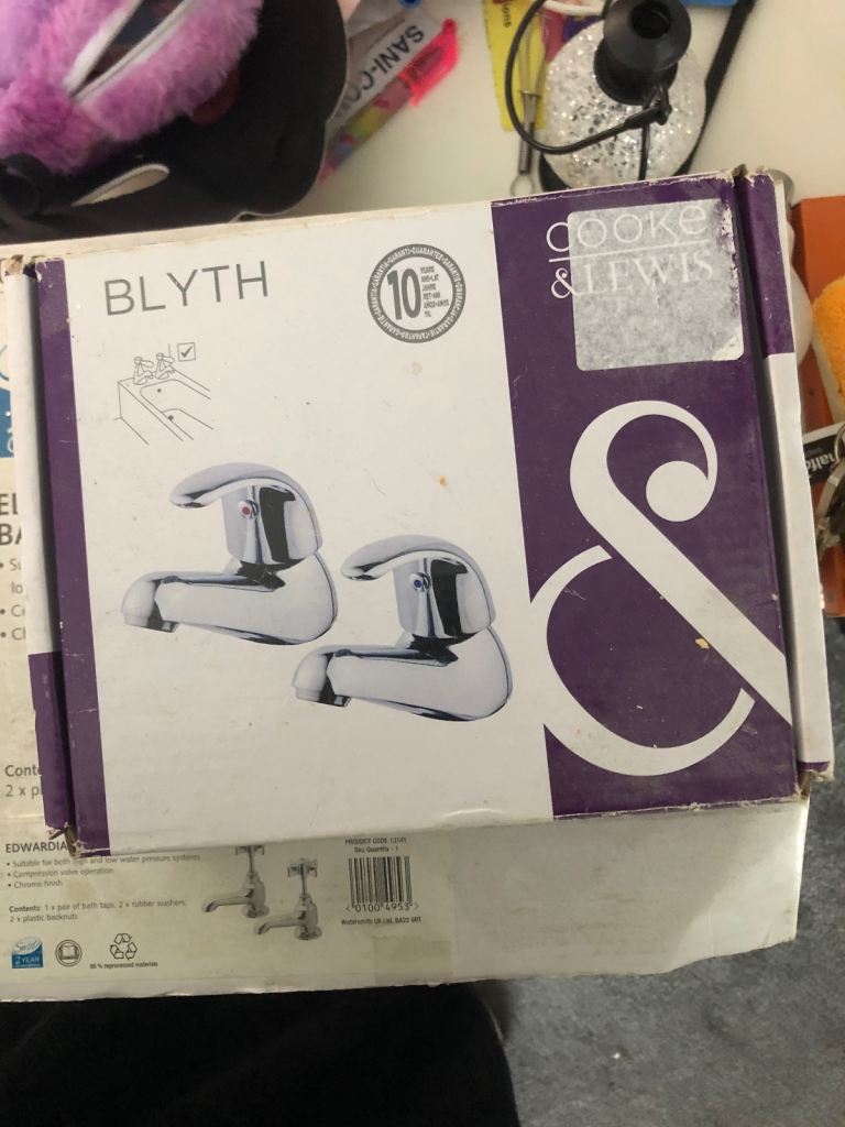 3 different taps - basic - Edwardian - waterfall sink or bath taps