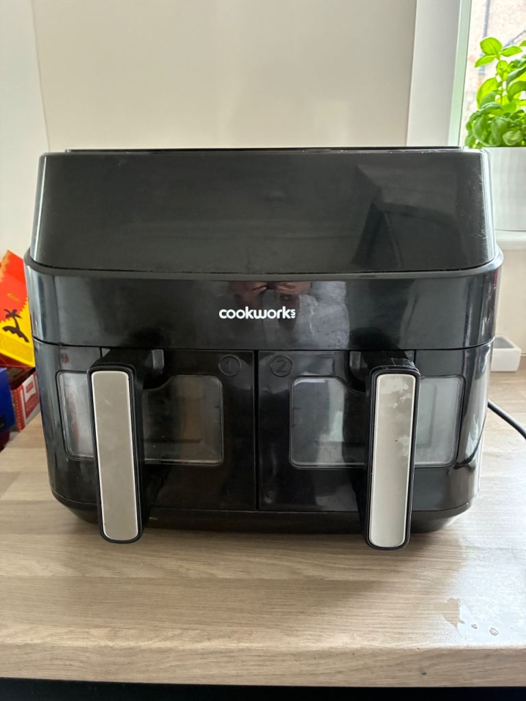 Cookworks Dual Basket Air Fryer – Good Condition