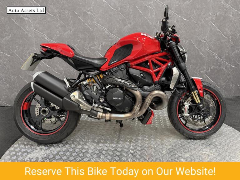 2016 Ducati Monster Monster 1200 R Red Naked PETROL Manual