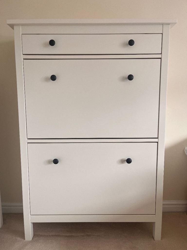 IKEA Hemnes shoe cabinet white
