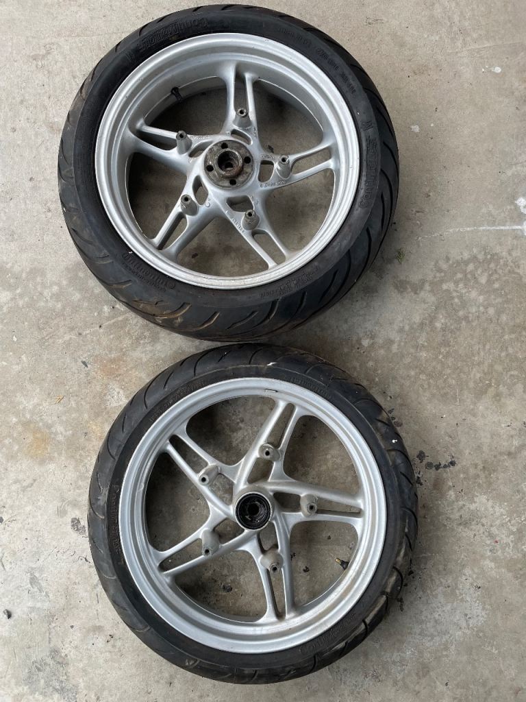 BMW R1100 alloy wheels