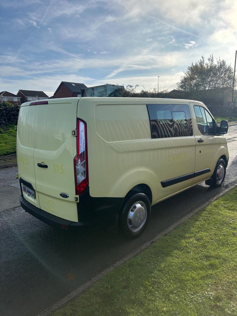 2018 Ford Transit Custom 2.0 TDCi 105ps Low Roof D/Cab Van PANEL VAN Diesel Manual
