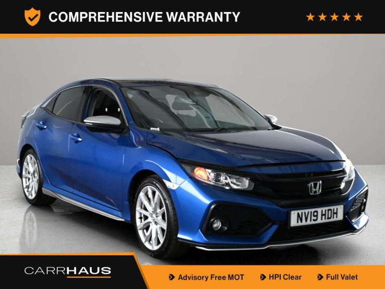 2019 Honda Civic 1.0 VTEC Turbo 126 SR 5dr HATCHBACK PETROL Manual