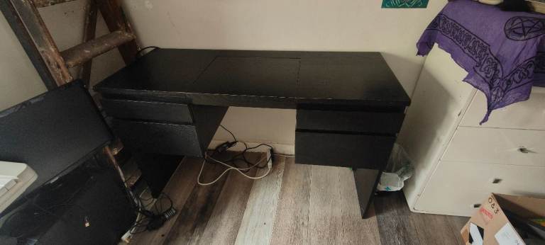 Ikea Hemnes Grey Dressing Table, Mirror and Stool | in Haddington, East  Lothian | Gumtree