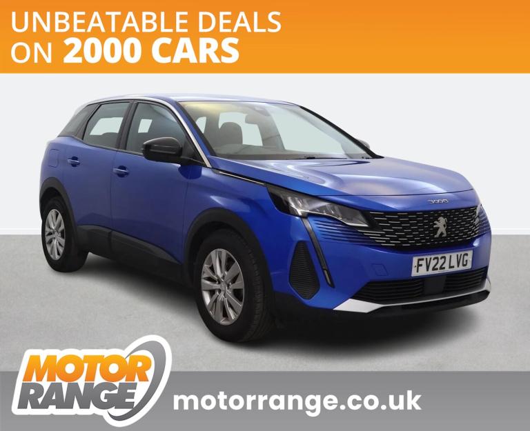 2022 Peugeot 3008 1.5 BlueHDi Active Premium 5dr Crossover/SUV DIESEL Manual