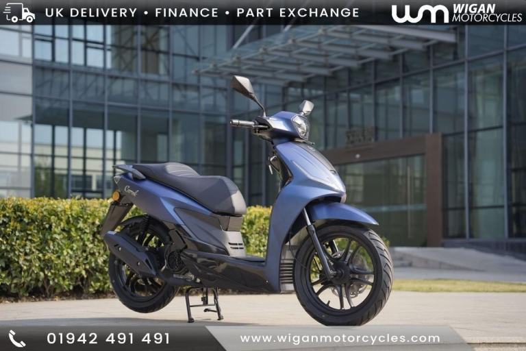 NEW MGB CORAL 125cc Automatic Scooter Learner Legal City Commuter Excellent M...
