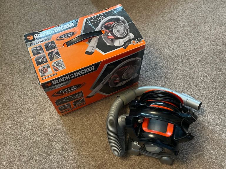 Black & Decker 12V DC Dustbuster Flexi Auto Car Vacuum Cleaner