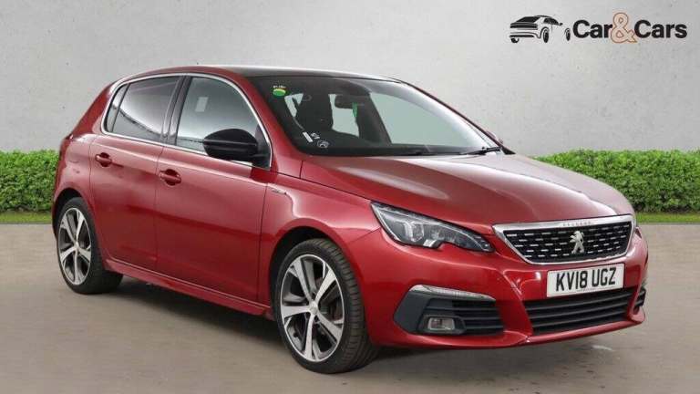 2018 Peugeot 308 1.2 PureTech 130 GT Line 5dr HATCHBACK PETROL Manual