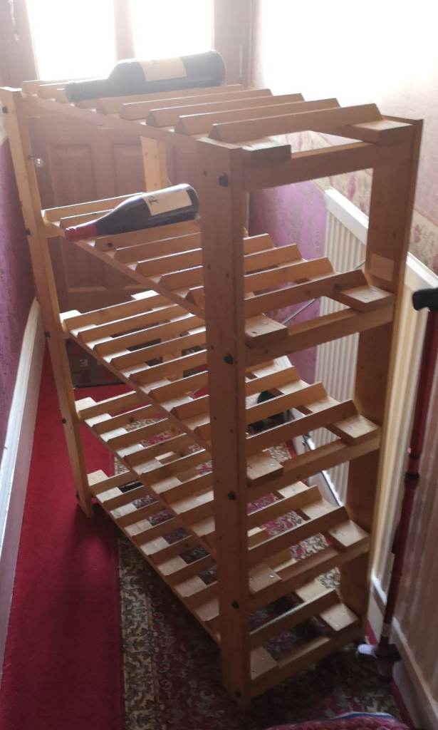 Wooden Wine Rack