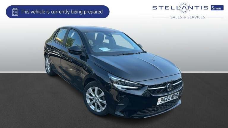 2022 Vauxhall Corsa 1.2 SE Edition 5dr HATCHBACK PETROL Manual