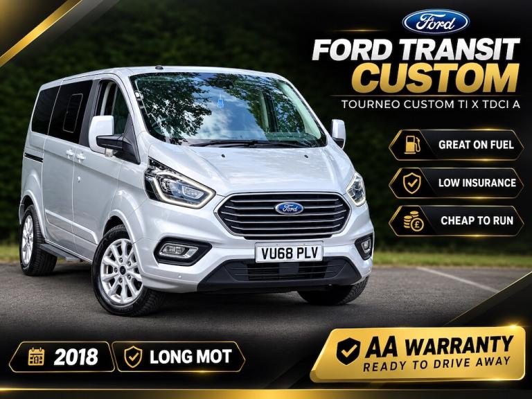 2018 Ford Tourneo Custom TOURNEO CUSTOM TI X TDCI A MPV Diesel Automatic
