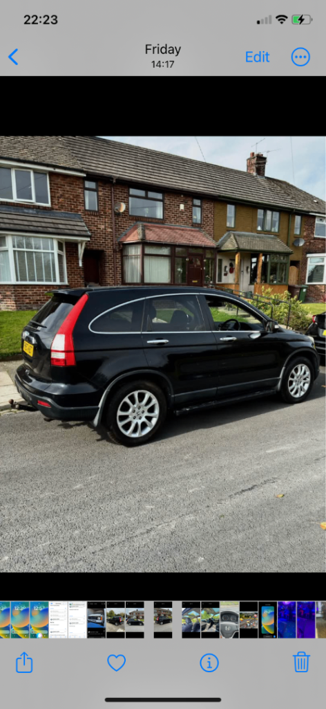 Honda, CR-V, Estate, 2010, Manual, 2199 (cc), 5 doors
