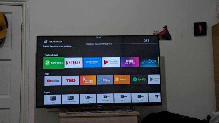 Sony bravia 4k excellent condition 