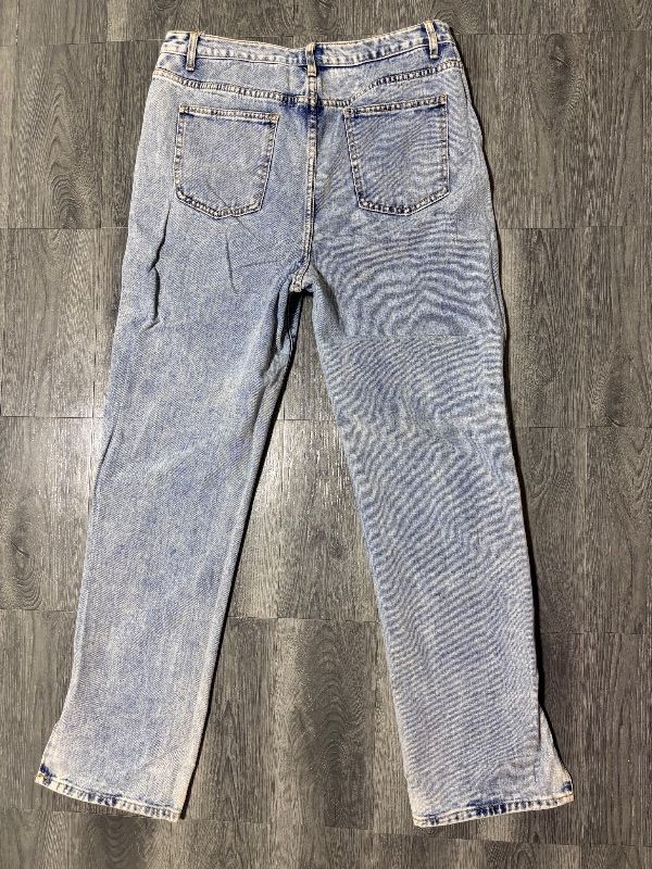 Women Classic blue PrettyLittleThing Straight Leg Ripped Jeans 