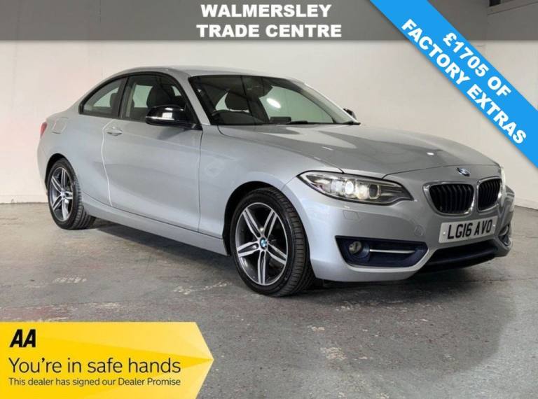 2016 BMW 2 Series 2.0 220d Sport Coupe 2dr Diesel Auto Euro 6 (s/s) (190 ps) Coupe Diesel Automatic