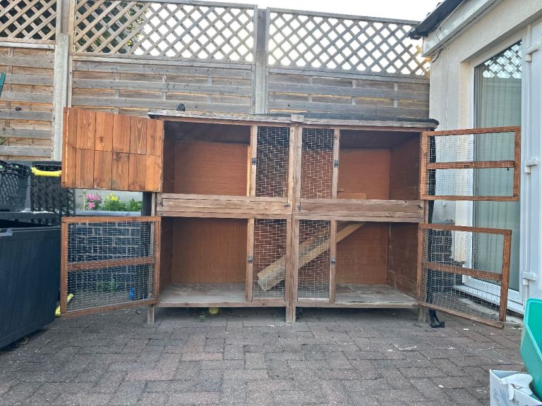 Rabbit hutch and accessories. Need to be gone asap as need the space 