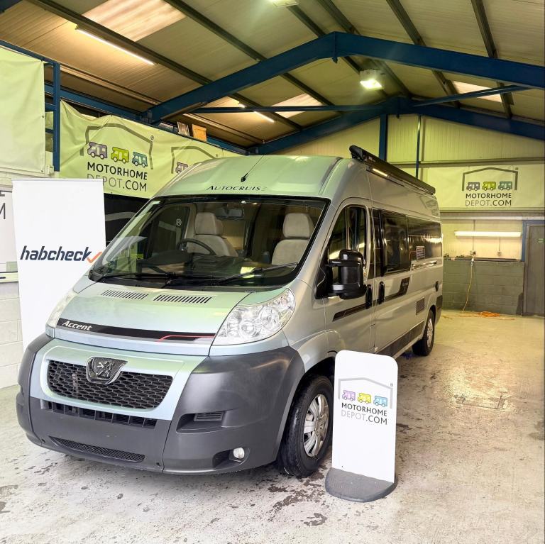 2014 Autocruise Accent 3 Berth 4 Travelling Belts Rear lounge