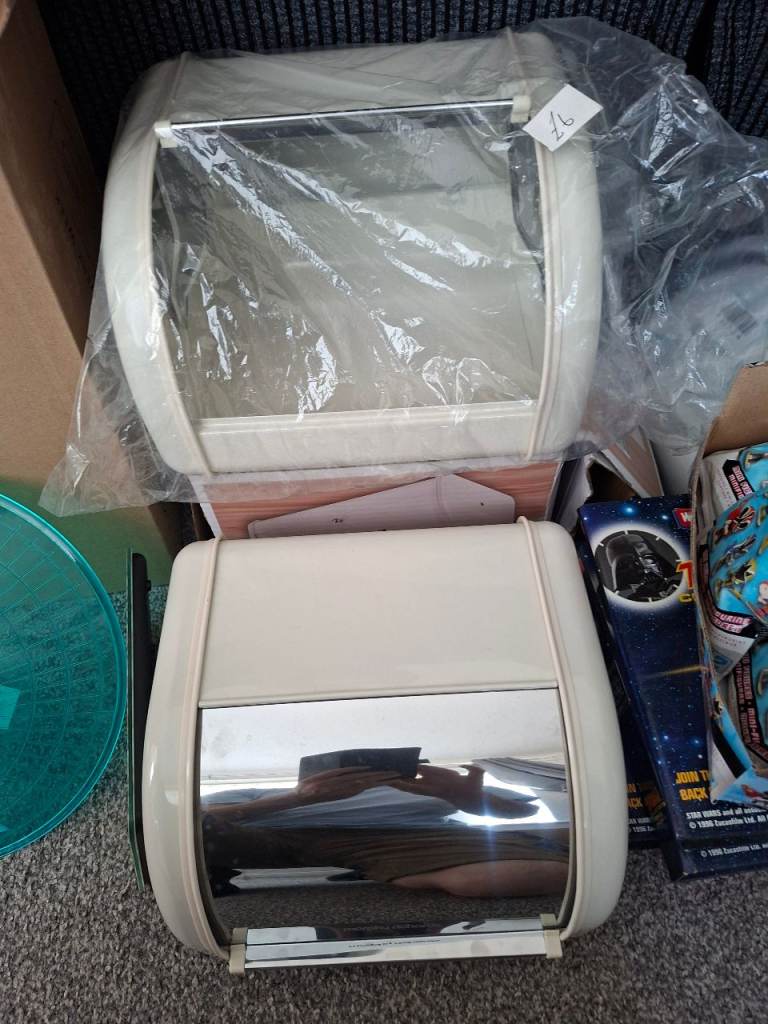 Morphy richards bread bins small £5 /big £8 .BRAND NEW