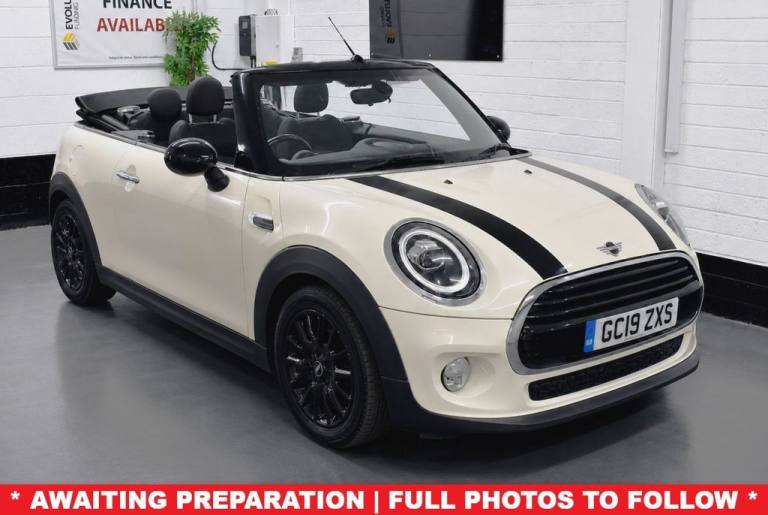 2019 MINI Convertible 1.5 (136) COOPER CLASSIC 2DR CONVERTIBLE MANUAL EURO 6 Convertible Petrol M...