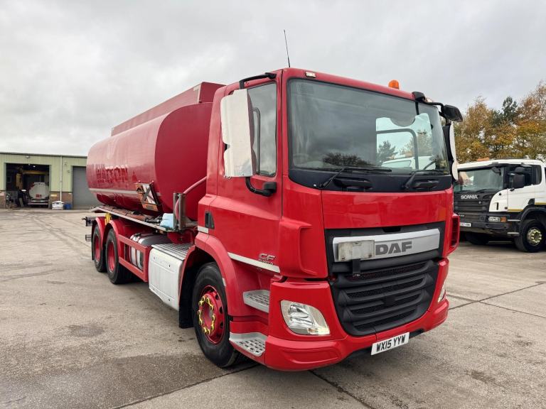2015 DAF CF 330 6X4 19,000 LITRE FUEL TANKER 