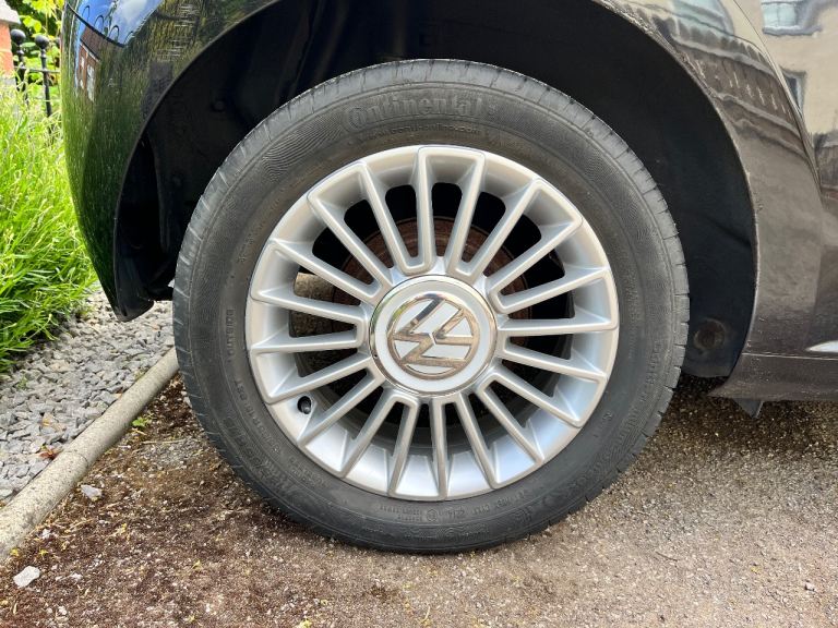 Genuine Volkswagen UP Wheel Hub Center Caps | Part No. 1S0.601.149.D 