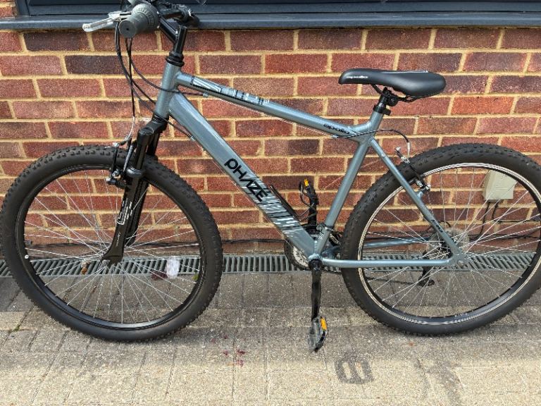 Phaze Mountain Bike 20-inch Frame - Grey, Good Condition