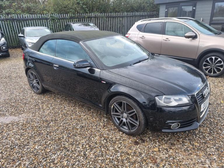 2011 Audi A3 Cabriolet 2.0 TDI S line Euro 5 (s/s) 2dr CONVERTIBLE Diesel Manual