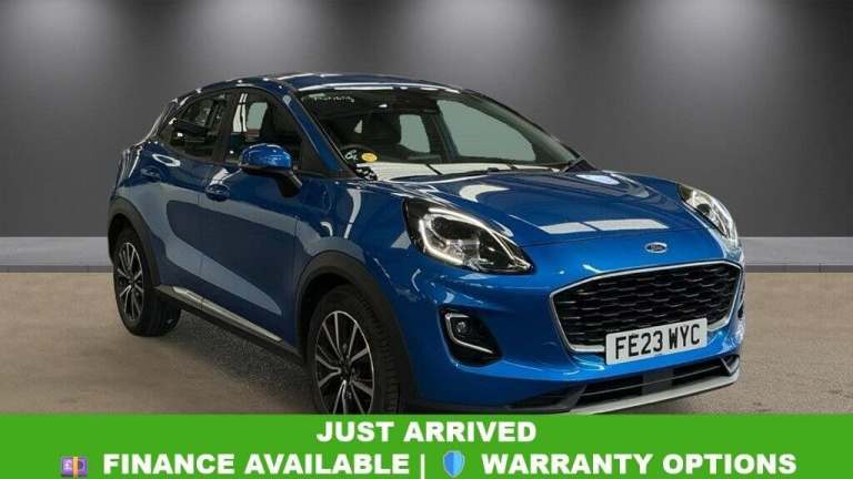 2023 Ford Puma 1.0T EcoBoost MHEV Titanium SUV 5dr Petrol Hybrid Manual Euro 6 (s/s) (155  Manual