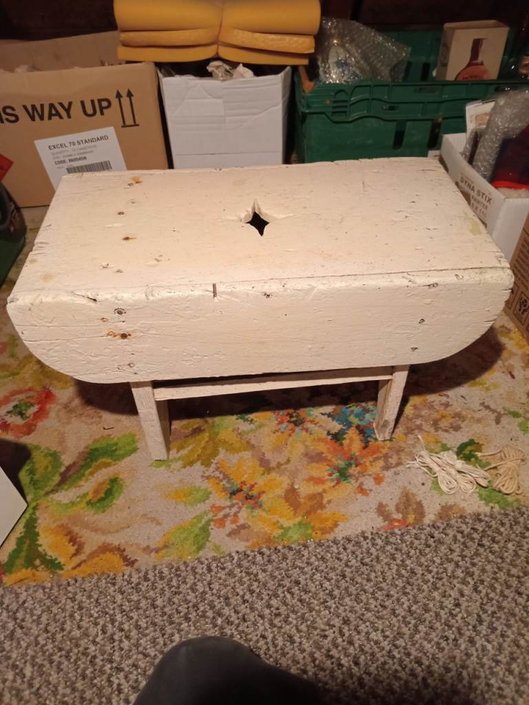 image for Vintage milking stool around 1940's/1950's 