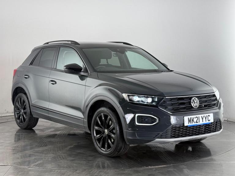 image for 2021 Volkswagen T-Roc 1.5 TSI EVO Black Edition DSG Euro 6 (s/s) 5dr HATCHBACK Petrol Automatic