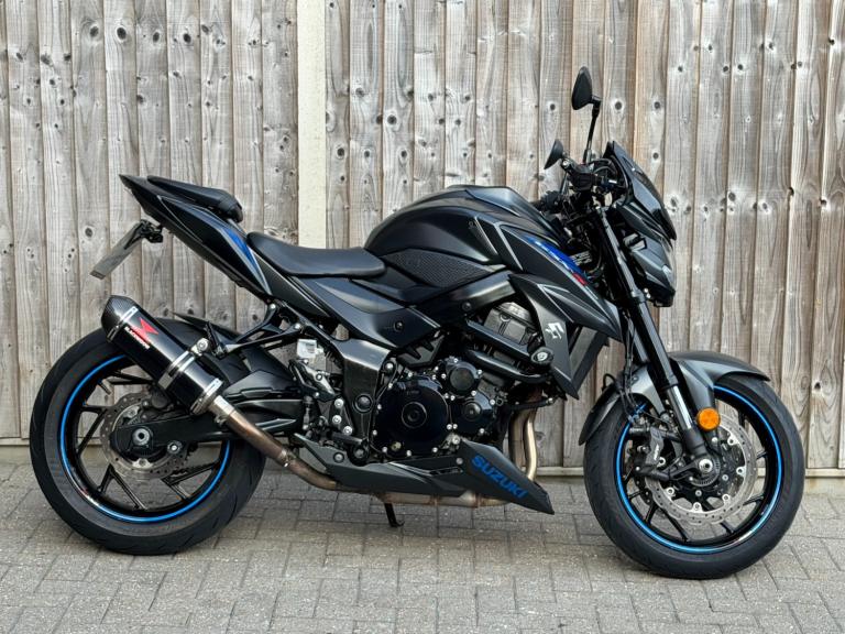 SUZUKI GSX S750 ABS ZAL9 2020 (69) PHANTOM + BLACK WIDOW EXHAUST