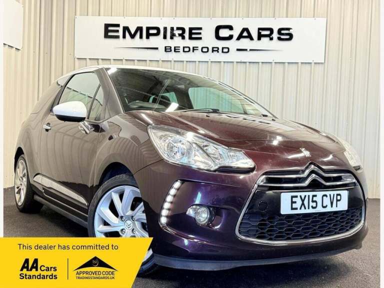 2015 Citroen DS3 1.6 VTi DStyle Plus Auto Euro 5 3dr Hatchback Petrol Automatic