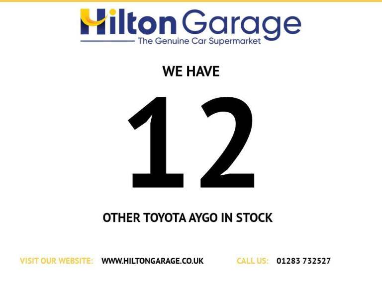 2021 Toyota AYGO 1.0 VVT-i x-play Hatchback 5dr Petrol Manual Euro 6 (s/s) (71 ps) - APPLE C HATC...