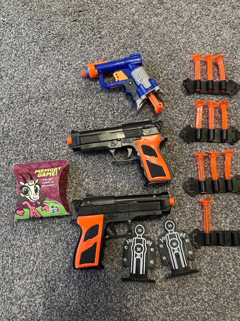 Toy Dart Gun Set