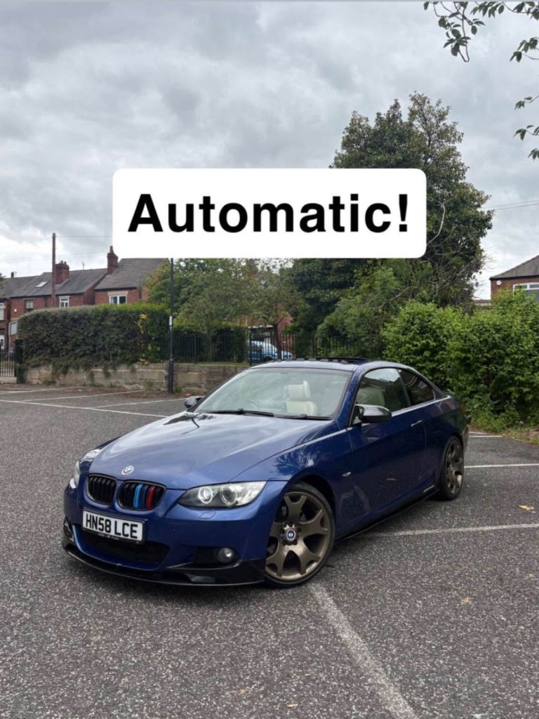 2008 BMW 320D MSPORT AUTOMATIC  LONG MOT FSH TOP SPEC 