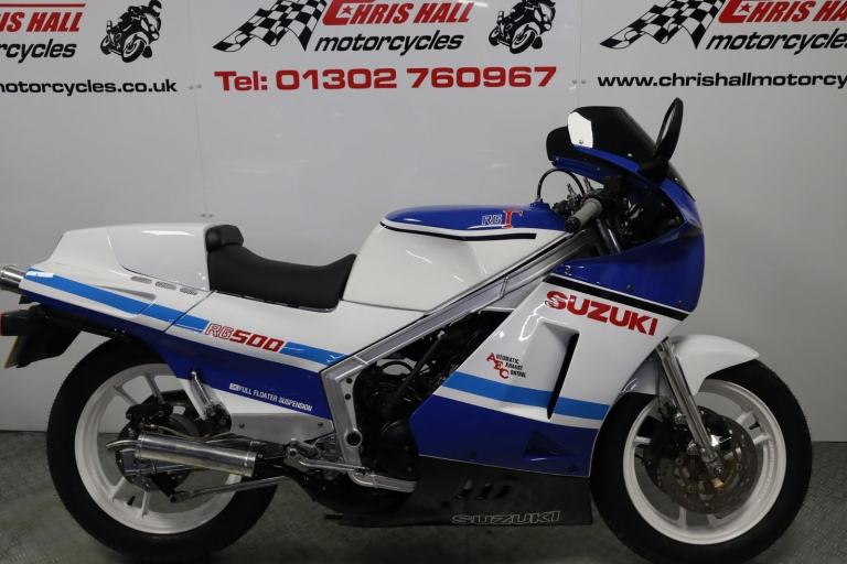 1986 Suzuki RG500G, UK bike