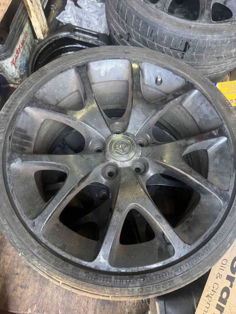 Vauxhall 18inc vxr alloys swap