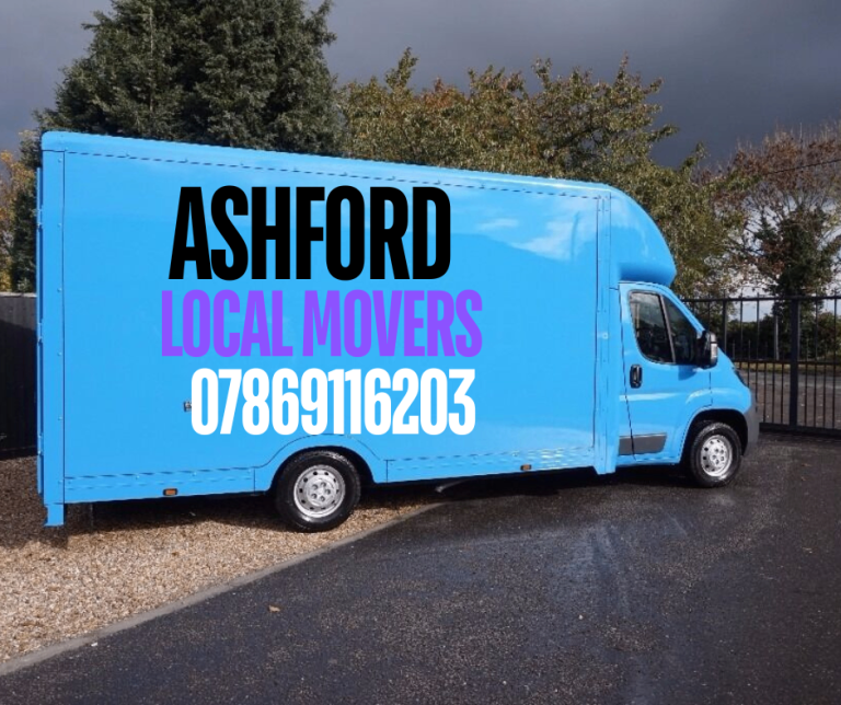 MAN AND VAN ASHFORD - REMOVALS ASHFORD - REMOVALS COMPANY ASHFORD - 7.5 TONNE - ASHFORD MAN AND VAN