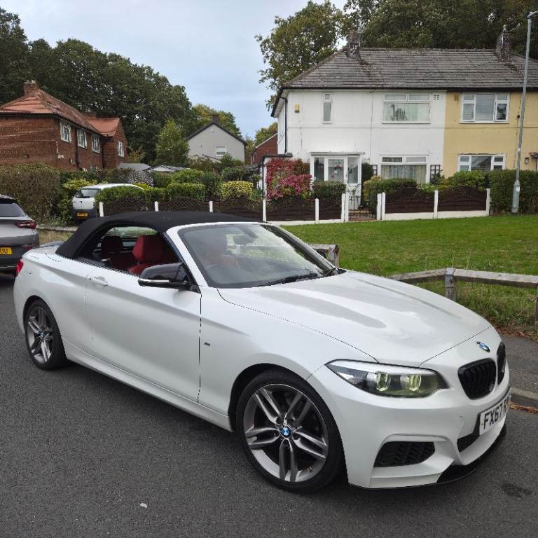 2017 67 BMW 218I M-SPORT CONVERTIBLE 1.5 AUTOMATIC TOP SPEC!