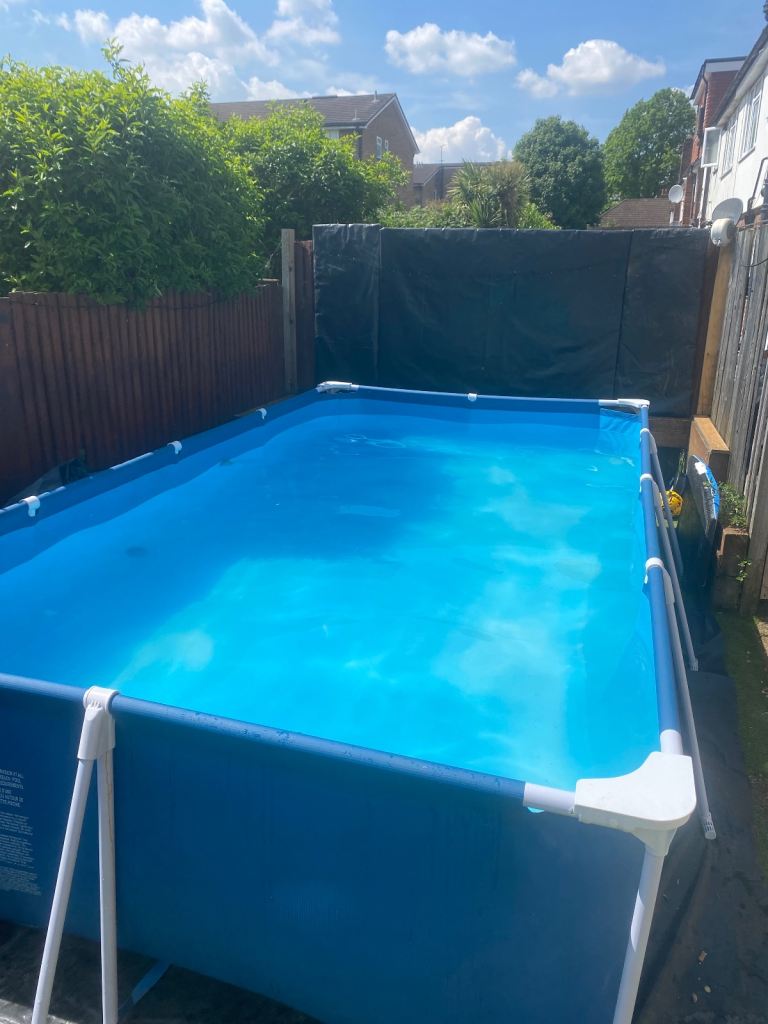 Swimming pool heater and filter 