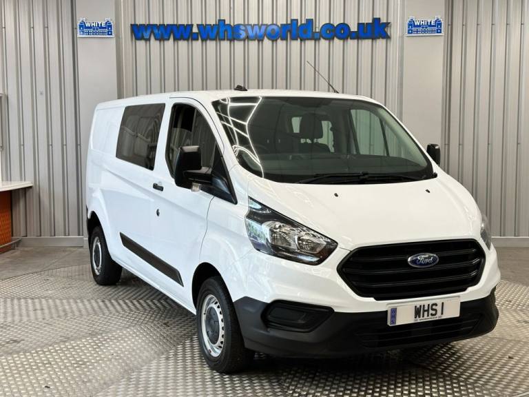 2020 Ford Transit Custom 2.0 ECOBLUE 130 BHP 300 LEADER L2 H1 D/CAB CREW VAN MANUAL (EURO 6) PANE...