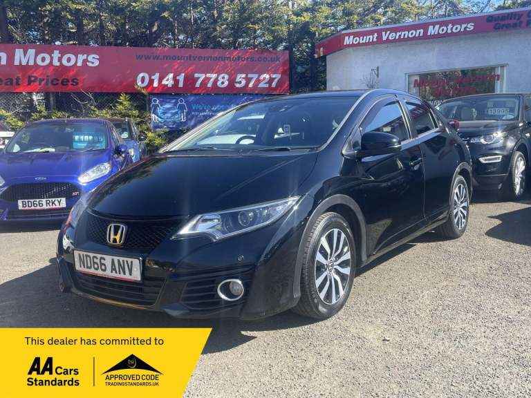 2016 Honda Civic 1.6 i-DTEC SE Plus 5dr [Nav] HATCHBACK DIESEL Manual