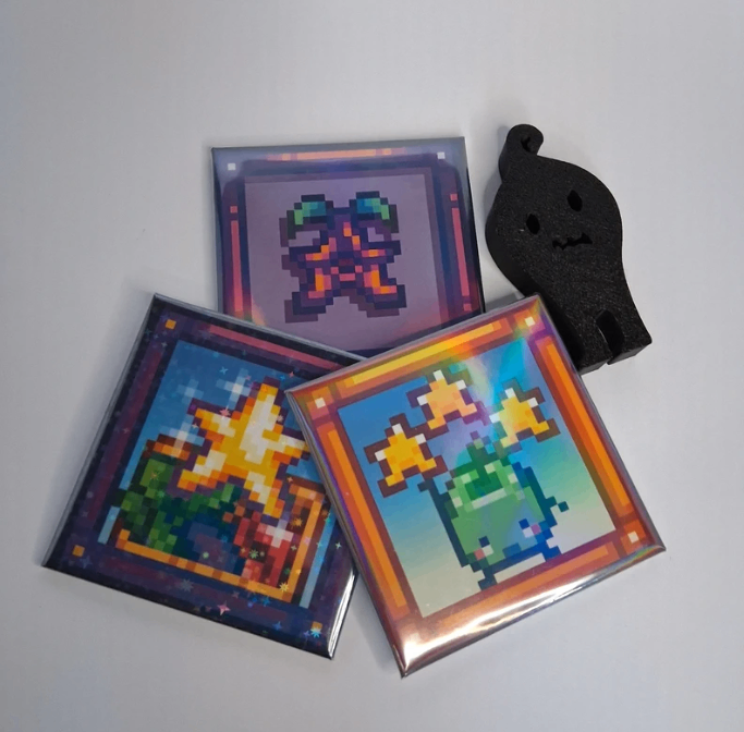 Stardew Valley trophy achievements magnet PS4 pc holographic