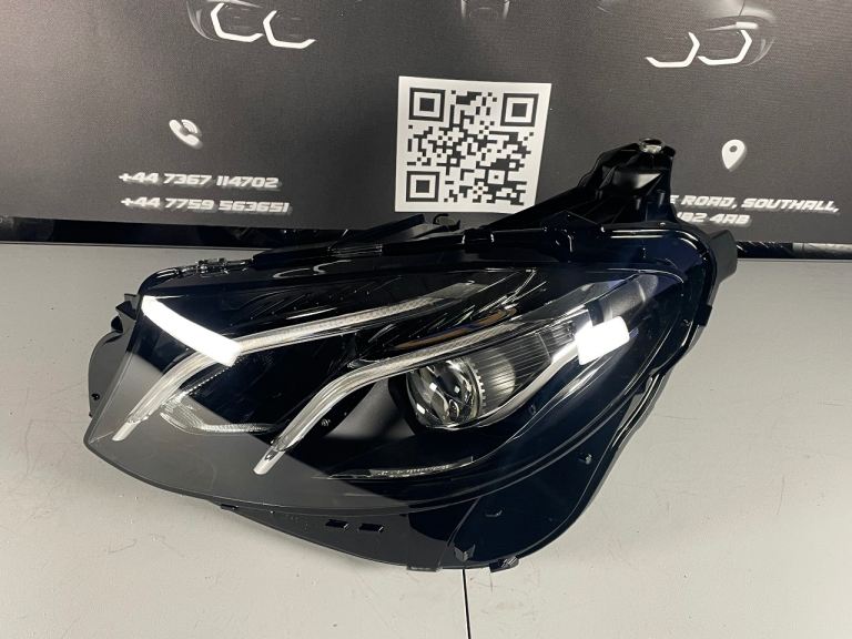 MERCEDES E CLASS W213 LED HIGH PERFORMANCE COMPLETE PASSENGER SIDE HEADLIGHT 2016-2020