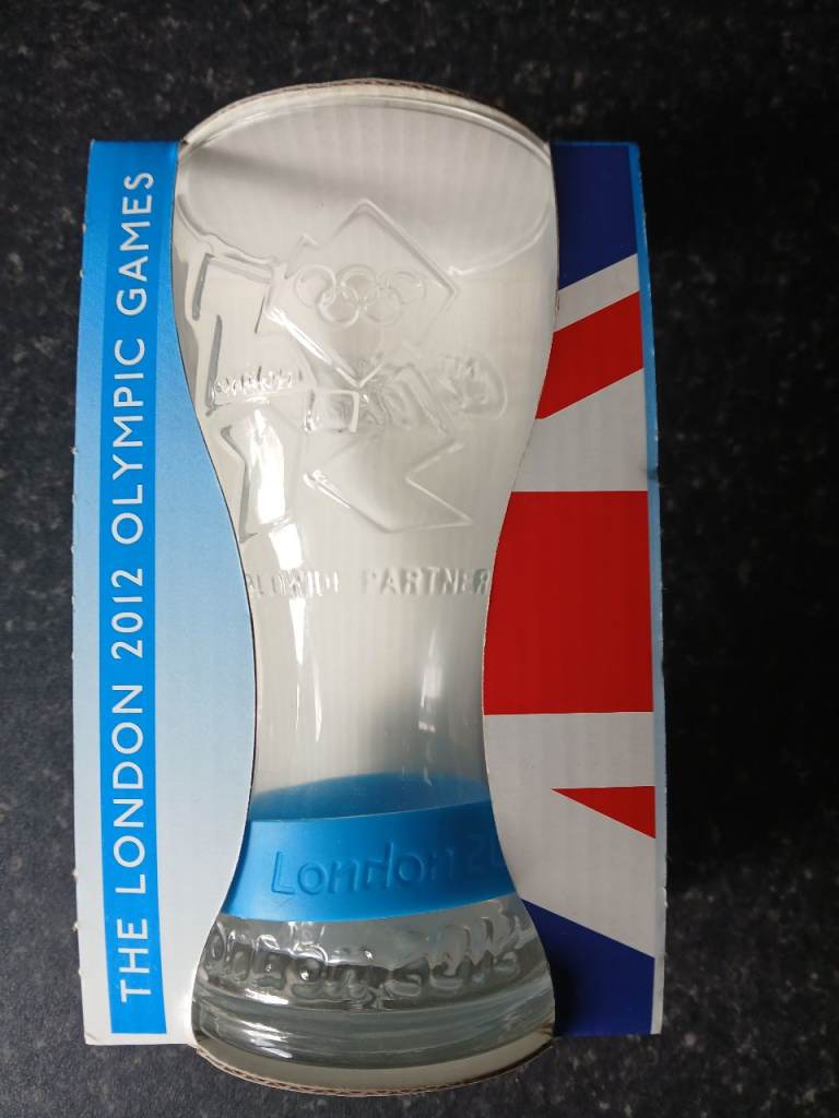Coca-Cola London 2012 Olympic Games Commemorative Glass - NEW